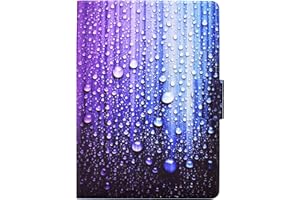 Bspring Etui folio do 6,8" Kindle Paperwhite (11. generacji-2021) i Kindle Paperwhite Signature Edition - styl książki skóra poliuretanowa odporna na wstrząsy obudowa z automatycznym uśpienianiem/budzeniem, kropelki wody