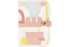 BÉABA, Protector diario de salud, Ginebra, 2 bolsillos internos, botón a presión, tejido impermeable, colección limitada Artline