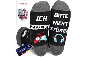SPINNE LUCAS Lustige Socken Herren 43-46 mit Sprüchen, Personalisierte Geschenke Geschenkideen für Männer, Vatertagsgeschenk für Papa, Geburtstagsgeschenk Männergeschenke, Partner Jahrestag Geschenk für Ihn