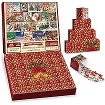 Kerst Adventskalender puzzel 1000 stukjes voor volwassenen, aftelkalender voor Kerstmis 2024, puzzel voor vakantie, kerstman voor volwassenen, 1000 stukjes