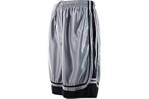 CHOICEAPPAREL Herren-Basketball-Shorts mit Reißverschlusstaschen