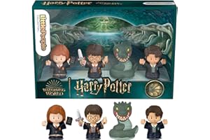 LITTLEPEOPLE COLLECTOR Little People Collector Harry Potter e La Camera dei Segreti Edizione Speciale Film, set per adulti e fan, 4 personaggi, HVG46