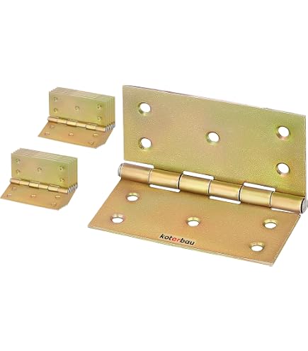 Alberts 116767 Galvanized Steel Padlock | Straight, Flat Handle, Tight Buckle (120mm X 44mm, Yellow)
