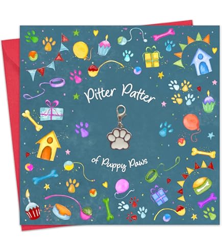 Prntable Happy Brthday Card, Cute Puppy Greetng Card, Dog Watercolor