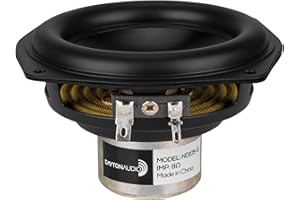 DAYTONAUDIO Dayton Audio ND105-8 4" Aluminum Cone Midbass Driver 8 Ohm