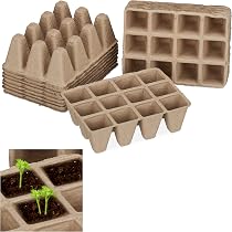 Relaxdays Anzuchttöpfe 24er Set – Biologisch Abb Produktbild-Vorschau 4