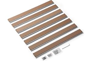 Genmitsu Gitterarbeitplatte für T-Schienen Profile 6060 Erweiterung Aluminum & MDF Hybrid Arbeitsplatte für CNC Fräs-/Graviermaschine PROVerXL 4030 XY-Axis Erweiterungssatz, 840 mm x600 mm x15 mm