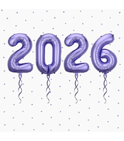 2026 SILVESTER PARTY Dekoration 2026 XXL Set 2026 Riesen Folienballons mit EUR 14,99 - DE