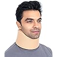 FOVERA Cervical Collar Soft, Neck Support for Cervical Spine Immobilization & Pain Relief, Adjustable Neck Brace for Neck Pain & Spine Pressure Relief (Size - M, 1 Unit)
