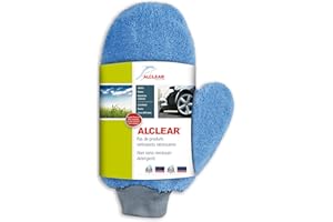 ALCLEAR France 950013FI Gant pour jantes microfibre Ultra, extrêmement moelleux, comme protection des jantes (au lieu d'une brosse, d'un nettoyant pour jantes, d'une éponge pour jantes), chiffon pour jantes, chiffon pour voiture, produit de qualité allemande
