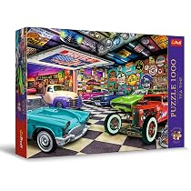 Trefl Premium Plus 1000 Piece Puzzle - 'Tea Time: Desert Race' Nostalgic Art, Perfect Fit For Adults & Teens 12+