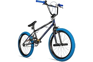 ‎BERGSTEIGER Bergsteiger Halifax 20 Zoll BMX, Fatbike, 360° Rotor-System, Freestyle, 2 Stahl Pegs, Kettenschutz, Freilauf