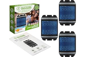 ISOTRONIC Deterrente per cinghiale | Distributore con LED blu contro cinghiali, cervi, procioni e volpi | Set di 3 | Protezione contro animali selvatici