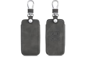 kwmobile Cover copri-chiave compatibile con Renault con 4 tasti Smart Key (solo Keyless Go) - Guscio protettivo chiavi auto in pelle PU Nabucco per telecomando macchina