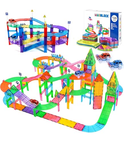 46PCS-Blocs De Construction Magnétiques Pour Enfants, Kit, Jouets