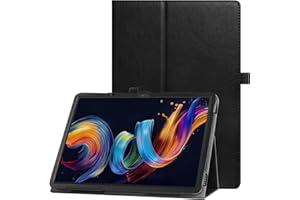 VOVIPO Funda Protectora Compatible con TCL NXTPAPER 11 Plus Tablet 11.5 Pulgadas, Funda Folio de Cuero Premium con función de Soporte y Soporte de lápiz,Noir