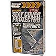 Maypole Heavy Duty Nylon Single Front Seat Cover For Cars, Vans, 4x4s, MPVs Waterproof, Grey