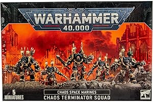 Games Workshop - Warhammer 40K - Chaos Space Marines - Chaos Terminator Squad