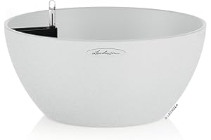 LECHUZA CUBETO Stone 30 quarzweiß 13837