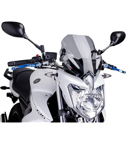 Saut-vent Naked New Generation Sport 3767 Puig Pour Aprilia SHIVER 750 2007-2009 Et SHIVER 900 2017 Et