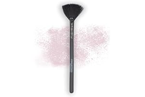Collection Professional Pennello Professionale dalla forma a Ventaglio, ideale per l'applicazione di illuminanti, Blush e Bronzer, Fibre Sintetiche 100% Cruelty ART 108