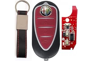 COMPAQ + 3 Button Key Shell Logo Remote Control for Alfa Romeo Mito Giulietta