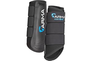 Shires Arma Neoprene Brushing Boots - Black