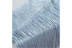 VIDILLO Door String Curtain, Wall Panel Fringe Window Room Divider Blind, Home Patio Bedroom Decorative Tassel Screen Ribbon Strings Strip Silver Thread Screen for Wedding Coffee Parts Party Events (Grey)