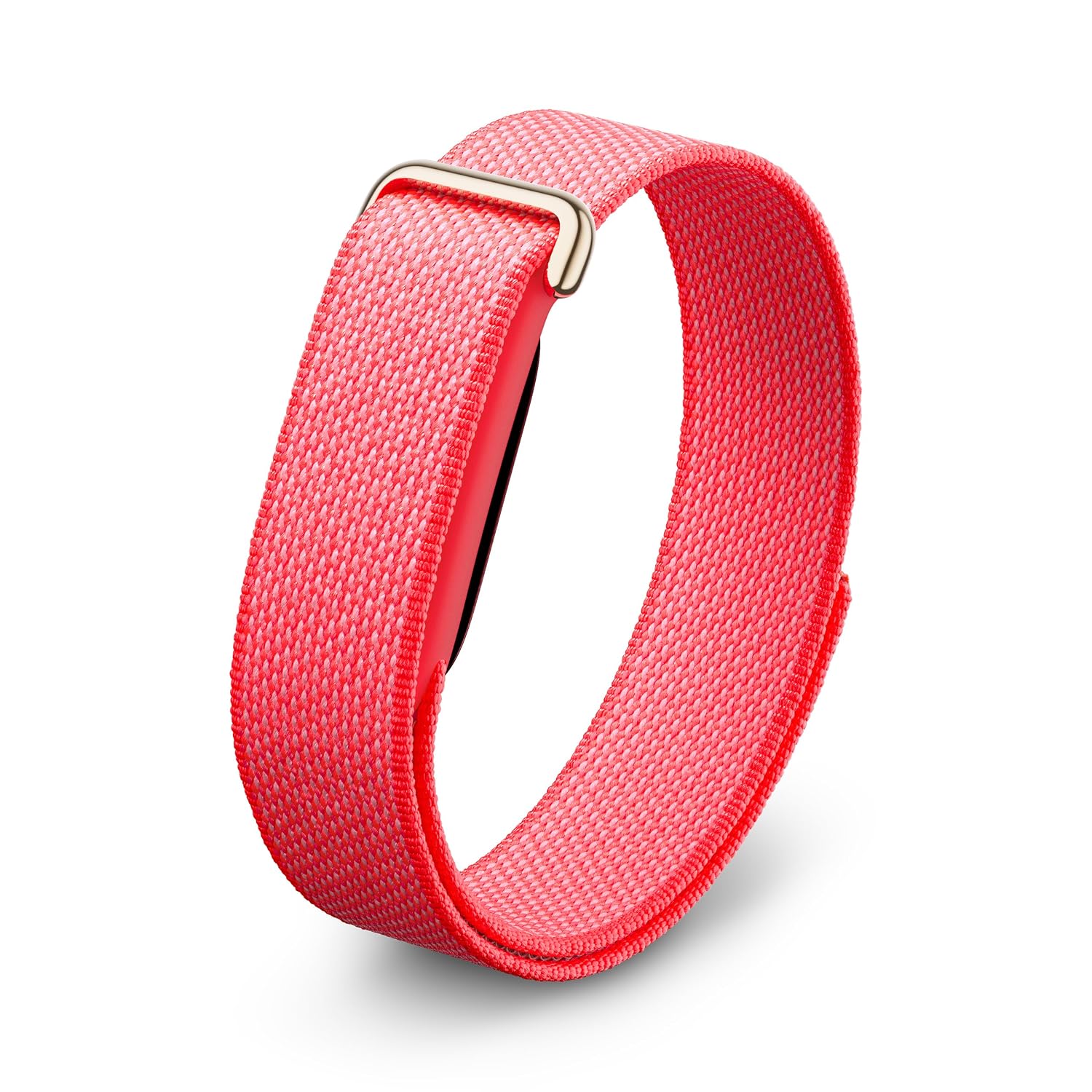 Google Fitbit Air - Activity tracker senza schermo con monitoraggio di fitness, battito cardiaco e sonno - Coaching personalizzato basato sull'AI - Fino a 7 giorni di autonomia - Rosso lampone