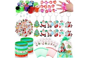 Aoriher 132 Pcs Christmas Party Bag Fillers for Kids Piñata Stuffers Christmas Stocking Stuffers Goodie Bag Stuffers for Kids Advent Calendar Birthday Favors Gifts Classroom Reward Carnival Prize