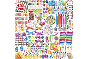WAORZMK Party Bag Fillers for Kids, 428PCS Unisex Party Favours Bags Toys, Pinata Fillers Birthday Party Gift Classroom Rewards and Lucky Dip Game Prizes for Boys & Girls