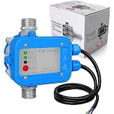 Presscontrol Pressure Regulator Water Pump 1100W IP65 Cable Included FLUVIA