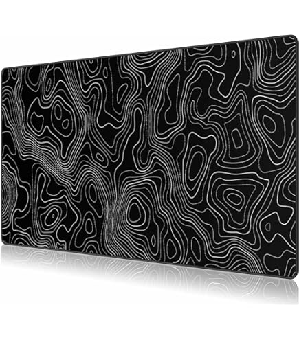 Tapis De Souris Gaming XL 490x400mm Phantum Gamma - Surface Microfibre Rapide, Base Antidérapante, 4mm D'Épaisseur