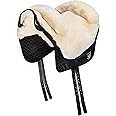 CHRIST Lambskin Saddle Spanish style Fellsattel IBERICA Plus from treeless bareback pad out of genuine sheepskin, sizes Warmblood, Pony, Shetty, natural-, brown- & anthracite-coloured