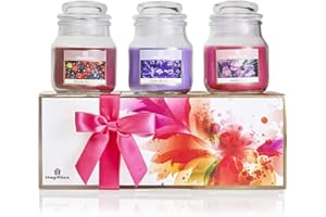 THEGIFTBOX Scented Candles Gifts for Women, Gifts for Mum, Birthday Gifts for her, Mother Gifts, Ladies Gift Set Christmas Gifts, Birthday Presents (Sweetsmile)