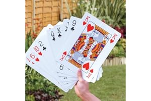 NIGMA Large A4 Giant Playing Cards Party Games