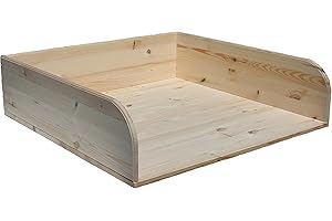 SCHWARZWALD-HOLZSTUBE Wickeltischaufsatz Kiefer massiv 80x80x22cm