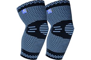 ABYON Orteza podtrzymująca łokieć, kompresyjny rękaw na ramię (1 para) dla mężczyzn i kobiet, łokieć tenisa, golfistów, zapalenie stawów, podnoszenie ciężarów, zapalenie ścięgna, ulga w bólu stawów