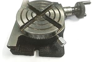 AD INTERNATIONAL Rotary Table 3" inch - 75mm Horizontal & Vertical Model- Milling Machine