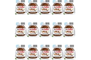 15 x 15 g Nutella Portion Packs for a Perfect Breakfast – A Bundle by FISGUS®