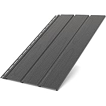 Vilo FRONTO Fassadenpaneele 295x28,3cm - 10 Stück Nussbaum Klick-System