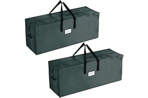 Elf Stor 83-DT5542 - Contenitore per albero di Natale, 2 sacchetti grandi, colore: Verde