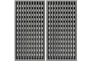 GFTIME 43.2 cm Infrared Cooking Grate for Charbroil Performance TRU Infrared 2 Burner Gas Grill, Porcelain Steel Cooking Grate Replacement Parts for Charbroil 463633316, 463672016, 463672416,