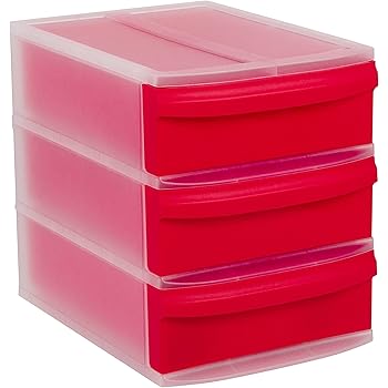 Rotho 1114690001 Schubladenbox Systemix Tower aus Kunststoff, Ablagebox