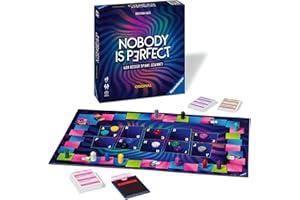 Ravensburger 26845 - Nobody is Perfect - Silvesterspiel, Kartenspiel für die ganze Familie, Spiele für Erwachsene, Gesellschaftsspiele, Brettspiele für 3-10 Spieler, ab 14 Jahren
