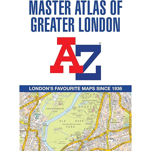 Big London A-Z Street Atlas: Detailed and accurate iconic