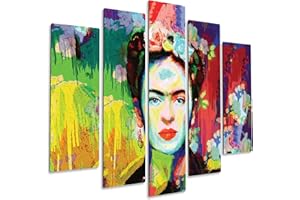 Giallobus - 5 Panel múltiple Art Board - Frida - Madera de MDF - 140x100