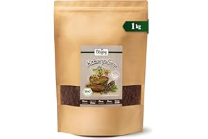 ‎BIOJOY Biojoy Organiczne kakao w proszku (1 kg), odmiana Criollo z Peru, naturalne i bez dodatku cukru (Theobroma cacao)