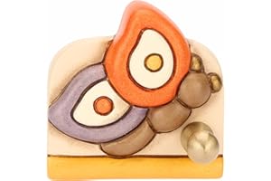 Thun Appendi strofinacci con farfalla Leyla in ceramica Country