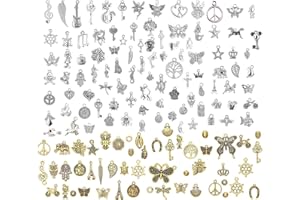 a ray of sunshine Schmuckherstellung, tibetisches Silber, DIY, Schmuckset, Herstellung von Halsketten, Charms, Anhänger, Silber, Charms für Armband, DIY, Halskette, Herstellung von Silberschmuck